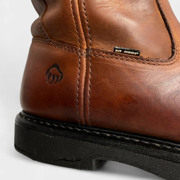 Wolverine Leather Western Cowboy Biker Engineer Work Boots Men's 8.5 M - Picture 3 of 16